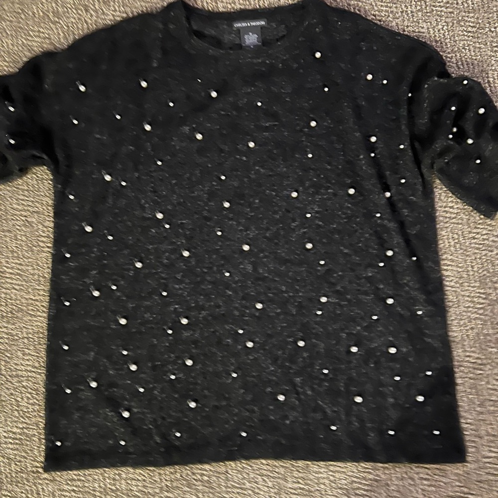 Women’s pearl sweater
